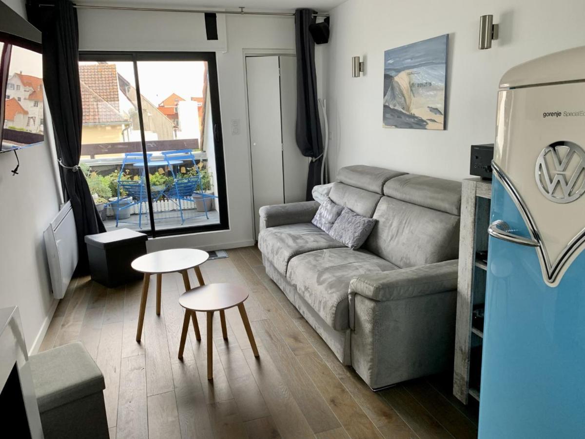 Duplex Avec Jacuzzi Vue Imprenable Sur La Baie De Wissant Exterior foto